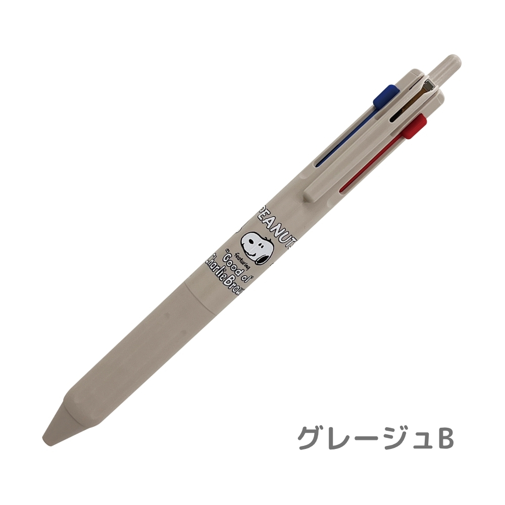 クツワ（KUTSUWA） ジェットストリーム 3色 ボールペン スヌーピー