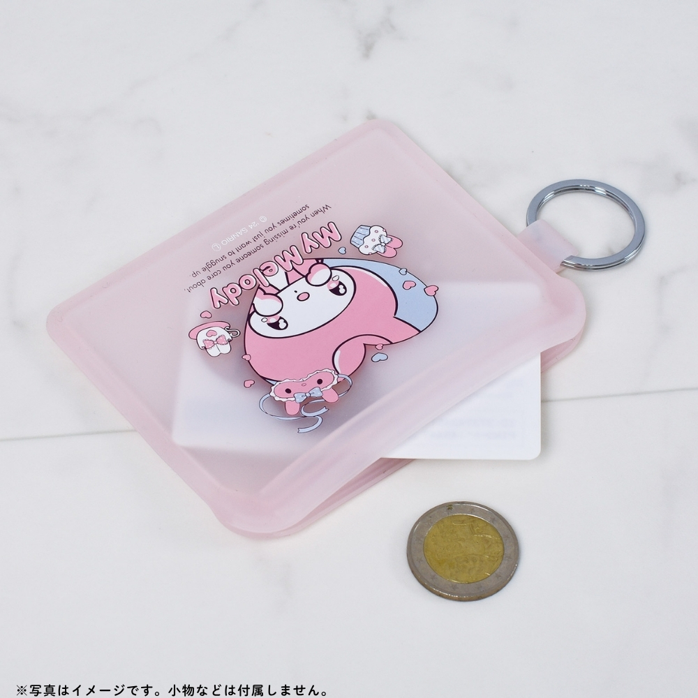 ピージーデザイン フラッポ クロミ マイメロディ 甘えん坊 ジップ