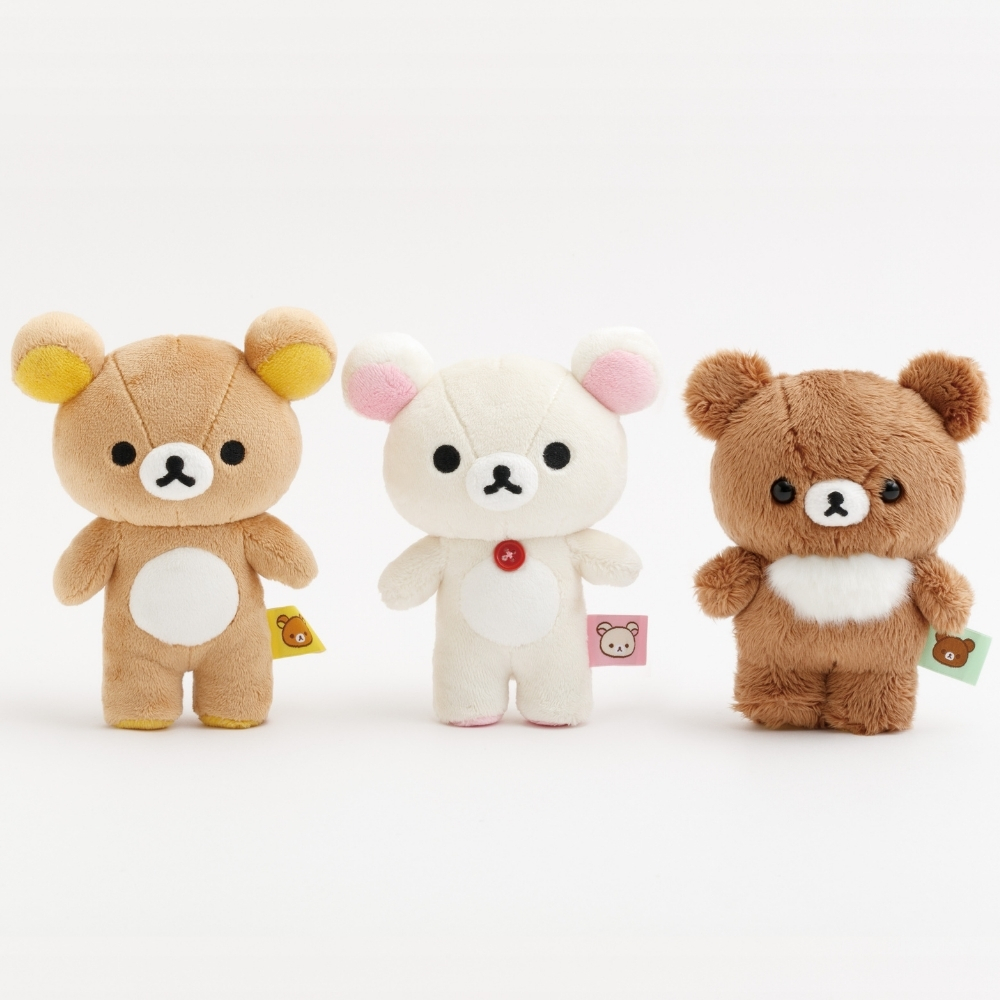 激レア　リラックマ　ミニサンダルマスコット２セット San-X（サンエックス） リラックマ 立てる ミニぬいぐるみ ぬいぐるみ