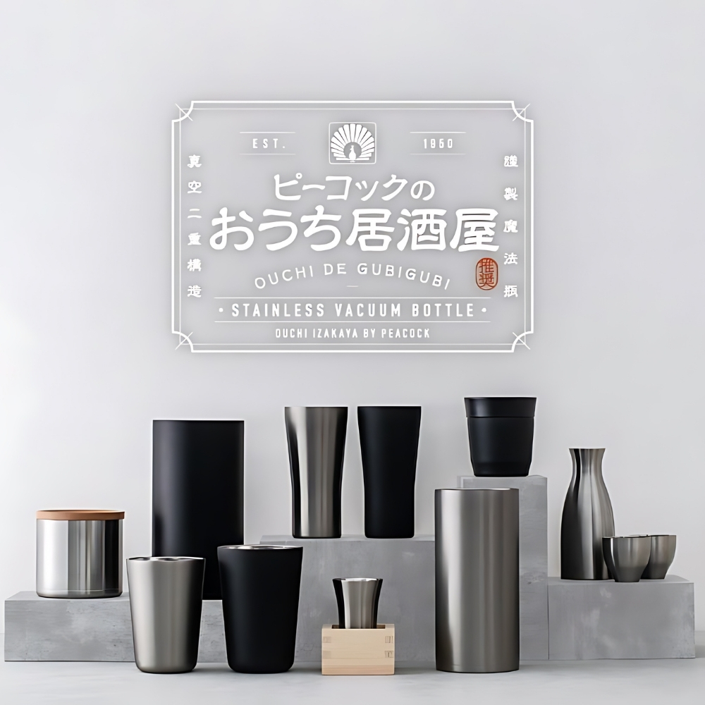 ピーコック魔法瓶工業 ピーコック ワインクーラー ACD-18-B ブラック