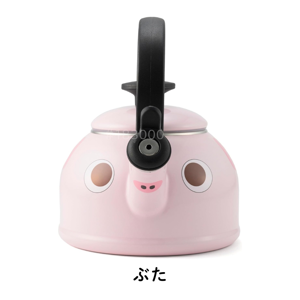 富士ホーロー どうぶつやかんシリーズ ケトル やかん 1.6L 1.8L 笛吹