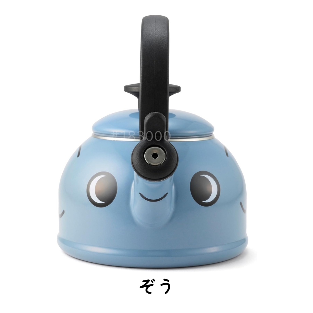 富士ホーロー どうぶつやかんシリーズ ケトル やかん 1.6L 1.8L 笛吹