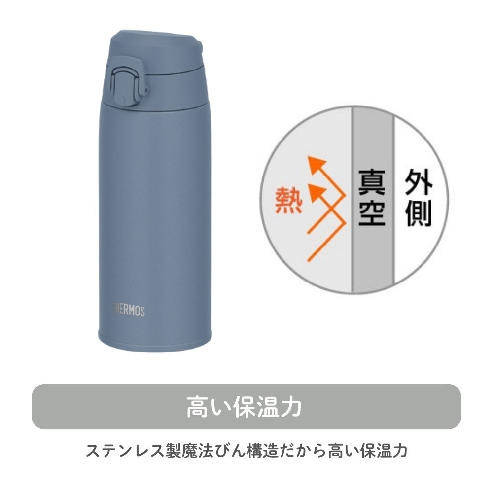 THERMOS（サーモス） 水筒 500ml 真空断熱ケータイマグ JPC-550 保冷
