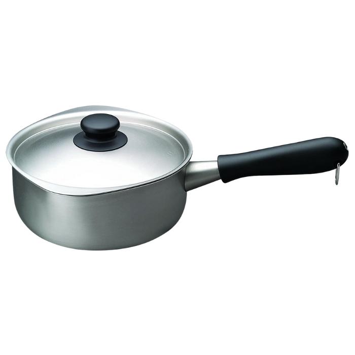 柳宗理 ステンレス 片手鍋 鍋 18cm つや消し ガス火専用 日本製