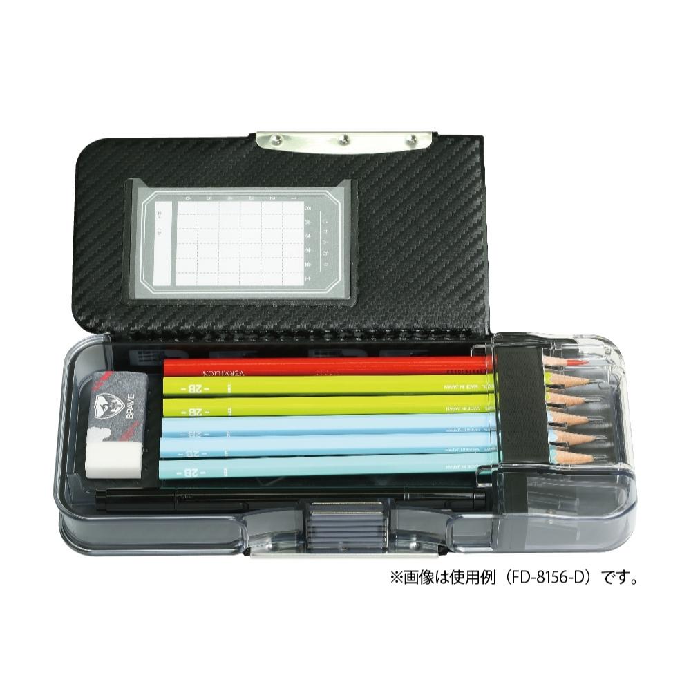 SONiC（ソニック） えんぴつチェック両面筆入 筆箱 Wシート補強 うか