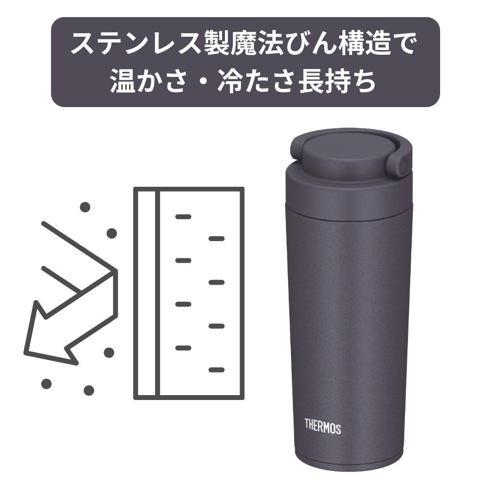 THERMOS（サーモス） 水筒 食洗機対応 直飲み スクリュー JOV-420 真空