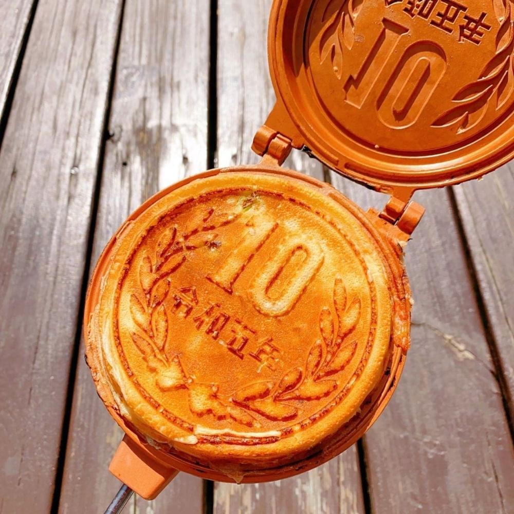 コーベック 10円パン焼き器 MF-038 10円パン 型 ガス火 直火専用