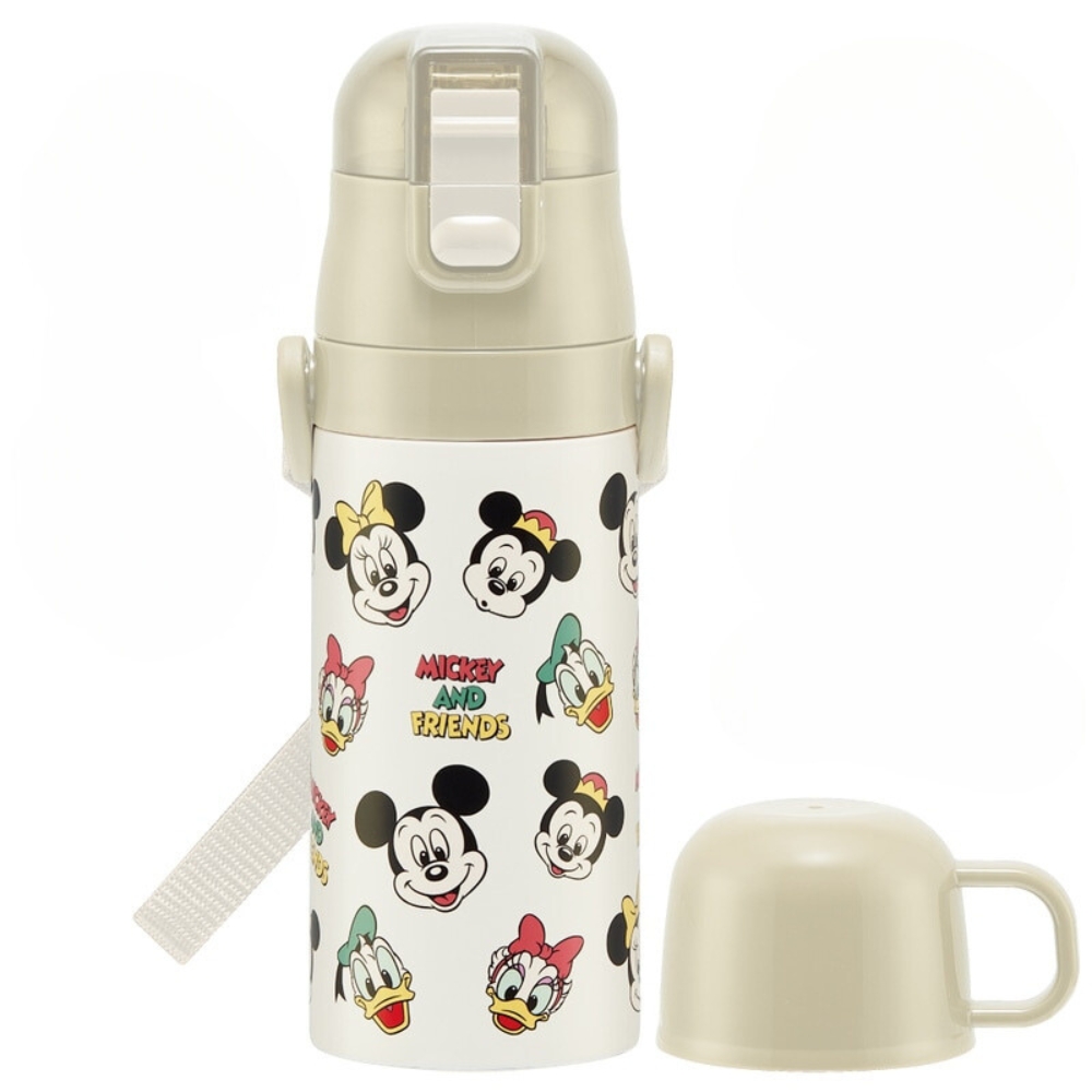 スケーター 水筒 2way ストロー コップ付 マグ キッズ SKCP3