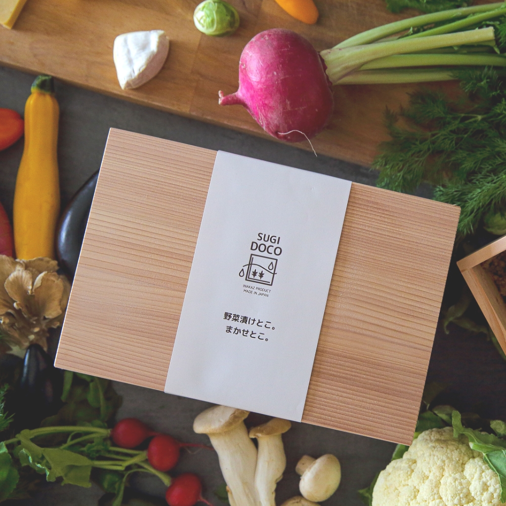 SUGIDOCO すぎドコ ぬか漬け容器 日本製 ぬか漬け 野菜 容器 水