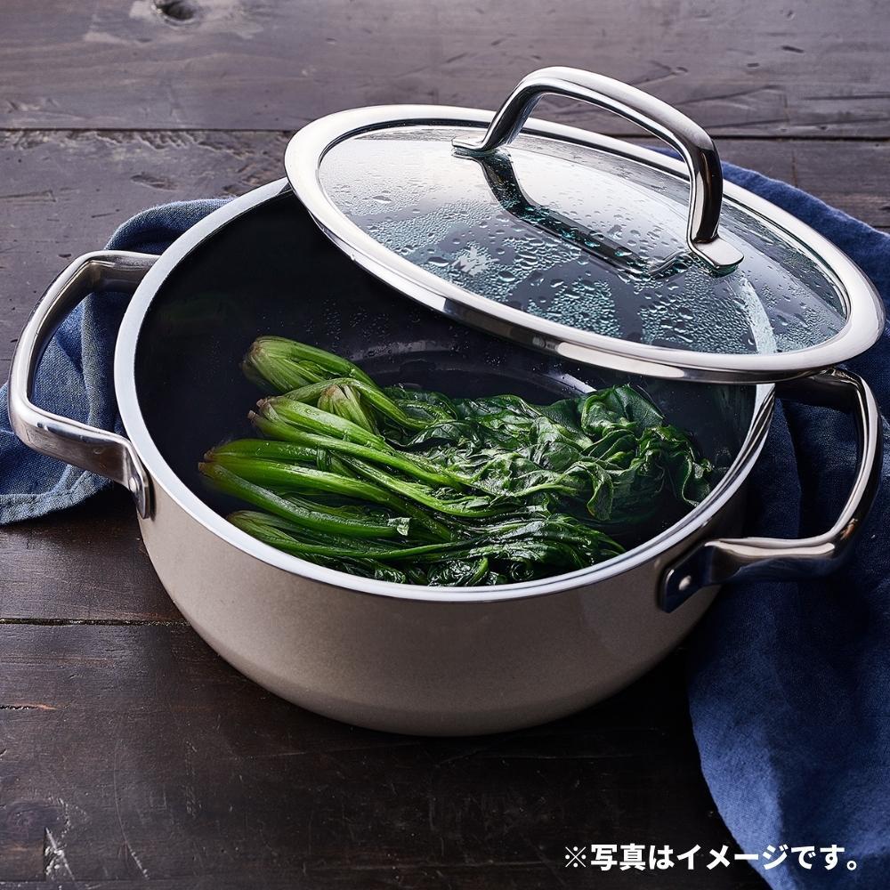 新品　未使用　WMF キャセロール　20㎝　両手鍋　IH対応 WMF（ヴェーエムエフ） 鍋 ih 20cm 両手鍋 フュージョンテック