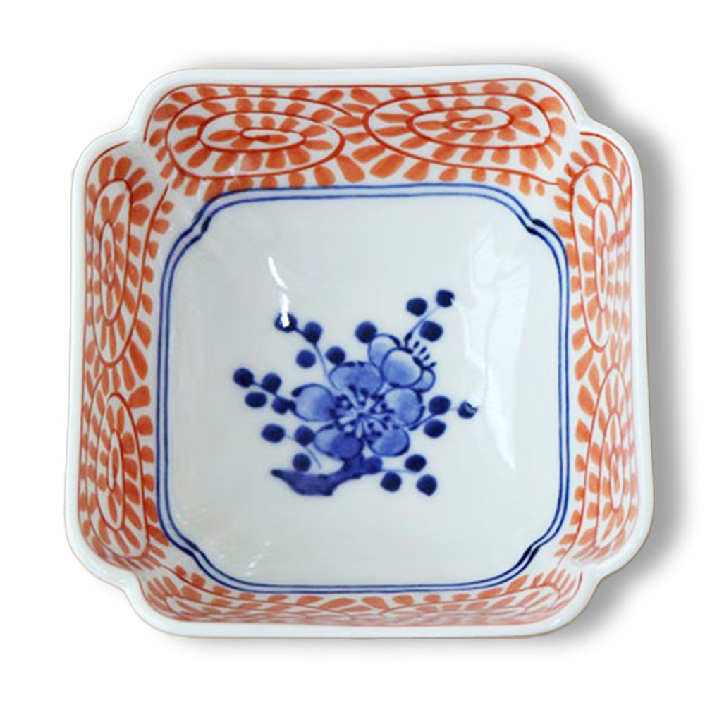 波佐見焼 華やか 小鉢 豆鉢 径10cm 日本製 磁器 和鉢 小付鉢 副菜鉢