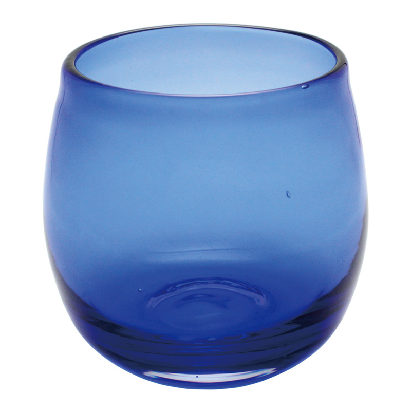 グラス ガラス おしゃれ コップ 1個 手作りタルグラス 琉球ガラス風