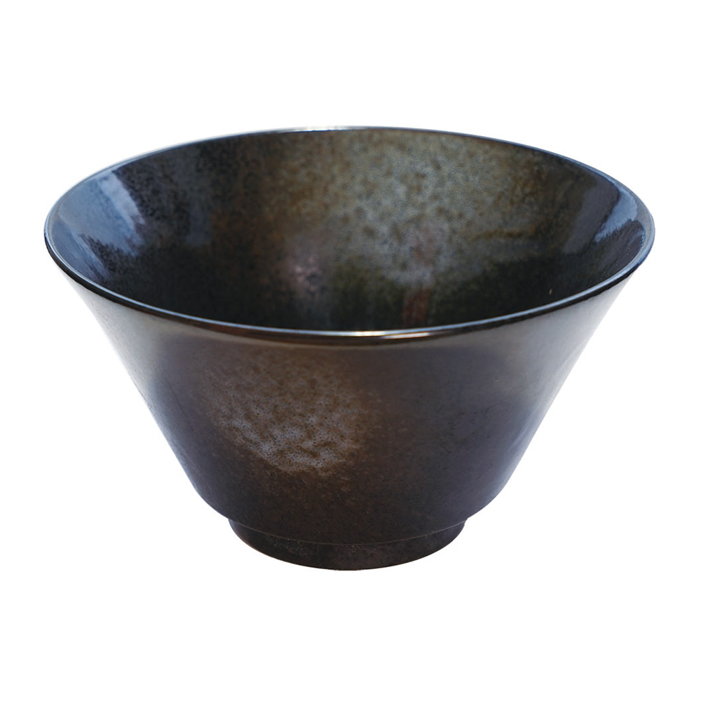 インスタン丼 台形 ラーメン丼 L 径17cm 900ml 日本製 美濃焼 磁器 鉢