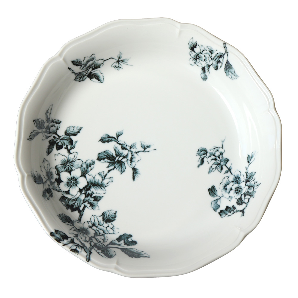 トワルドジュイ プレート 径22cm 日本製 美濃焼 磁器 皿 丸皿 大皿