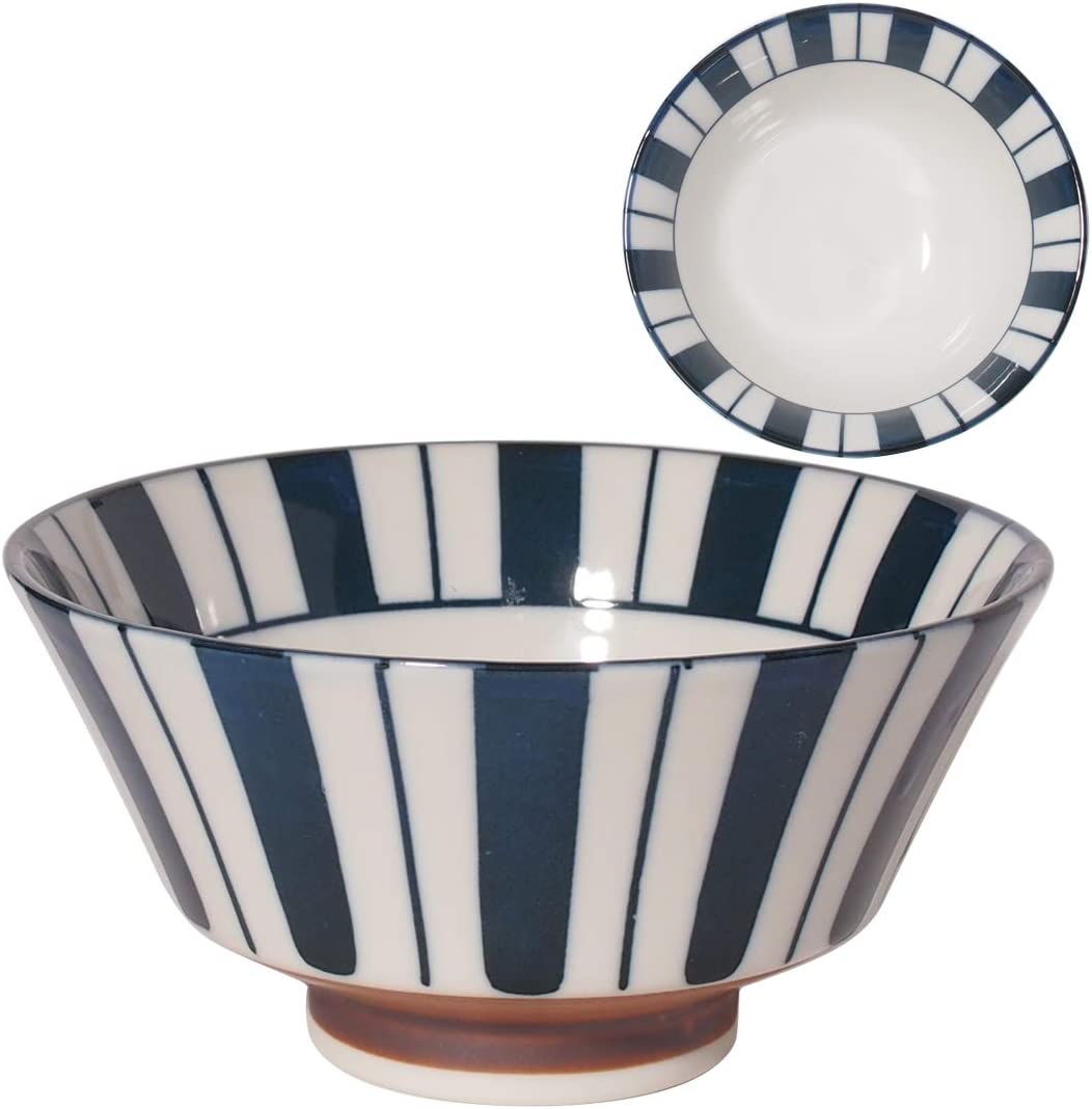 みのる陶器 どんぶり 鉢 陶磁器 美濃焼 寿々 反型 5寸 丼 径15cm 300g