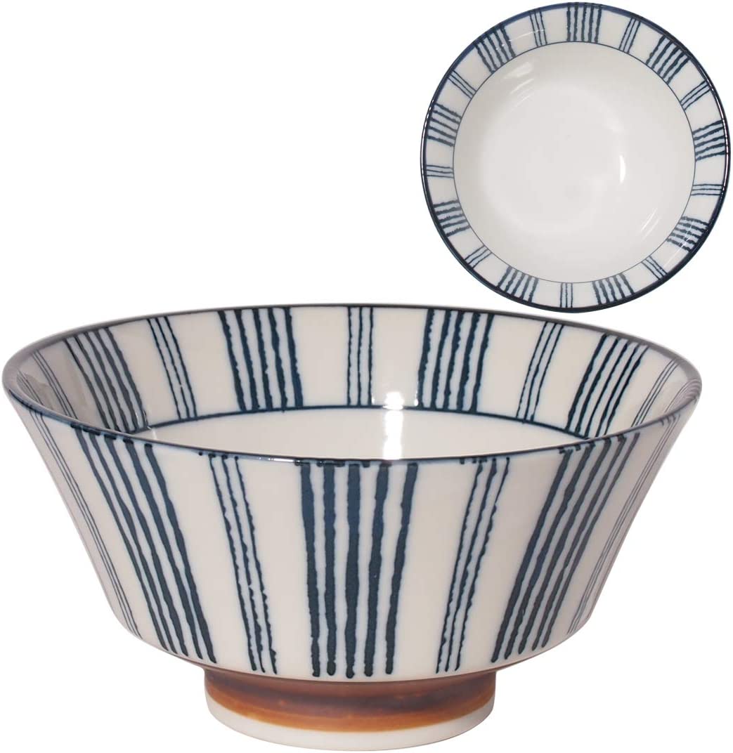 みのる陶器 どんぶり 鉢 陶磁器 美濃焼 寿々 反型 5寸 丼 径15cm 300g
