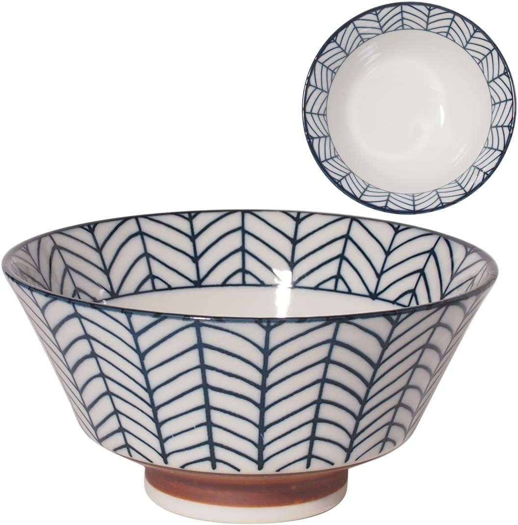 みのる陶器 どんぶり 鉢 陶磁器 美濃焼 寿々 反型 5寸 丼 径15cm 300g