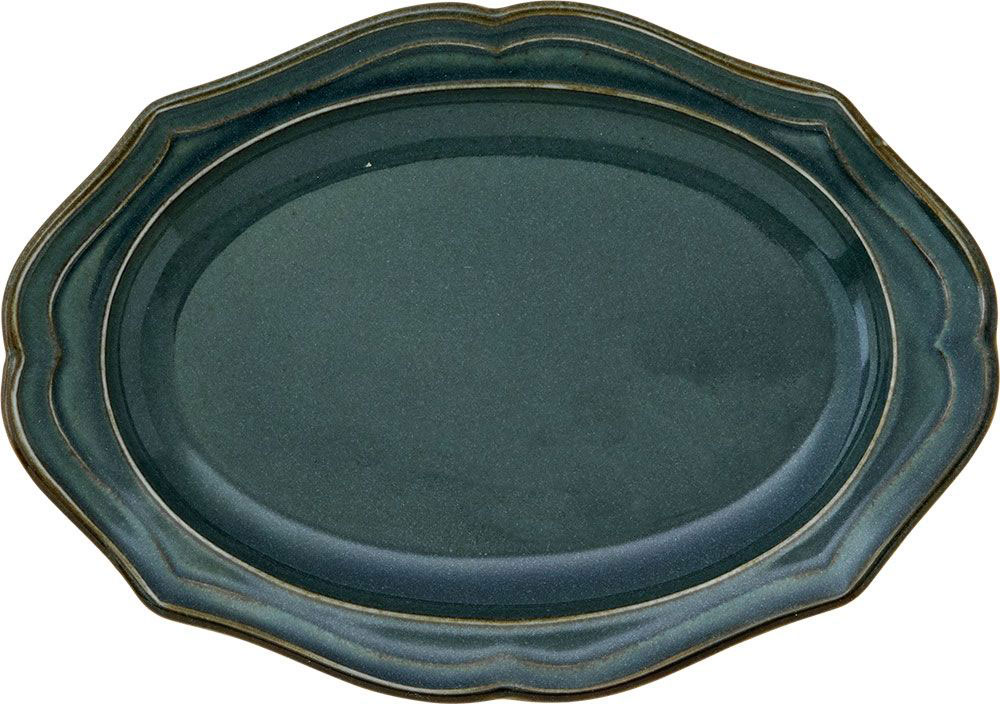 Vanves オーバル プレート 17cm 日本製 磁器 食器 皿 小皿 取皿 楕円皿