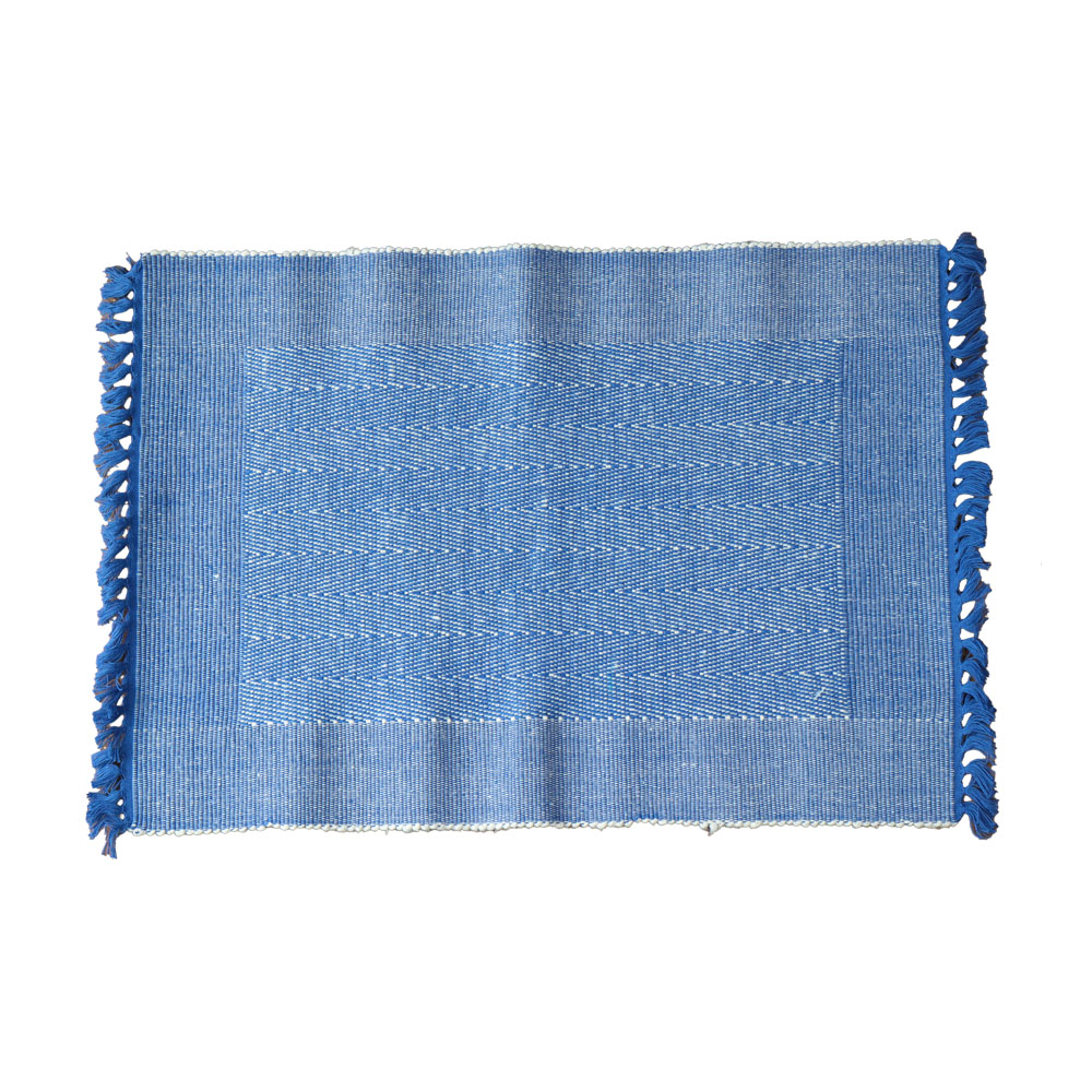 Craft India ランチマット ユニバーサル 大判 32×45cm 布製 綿 天然