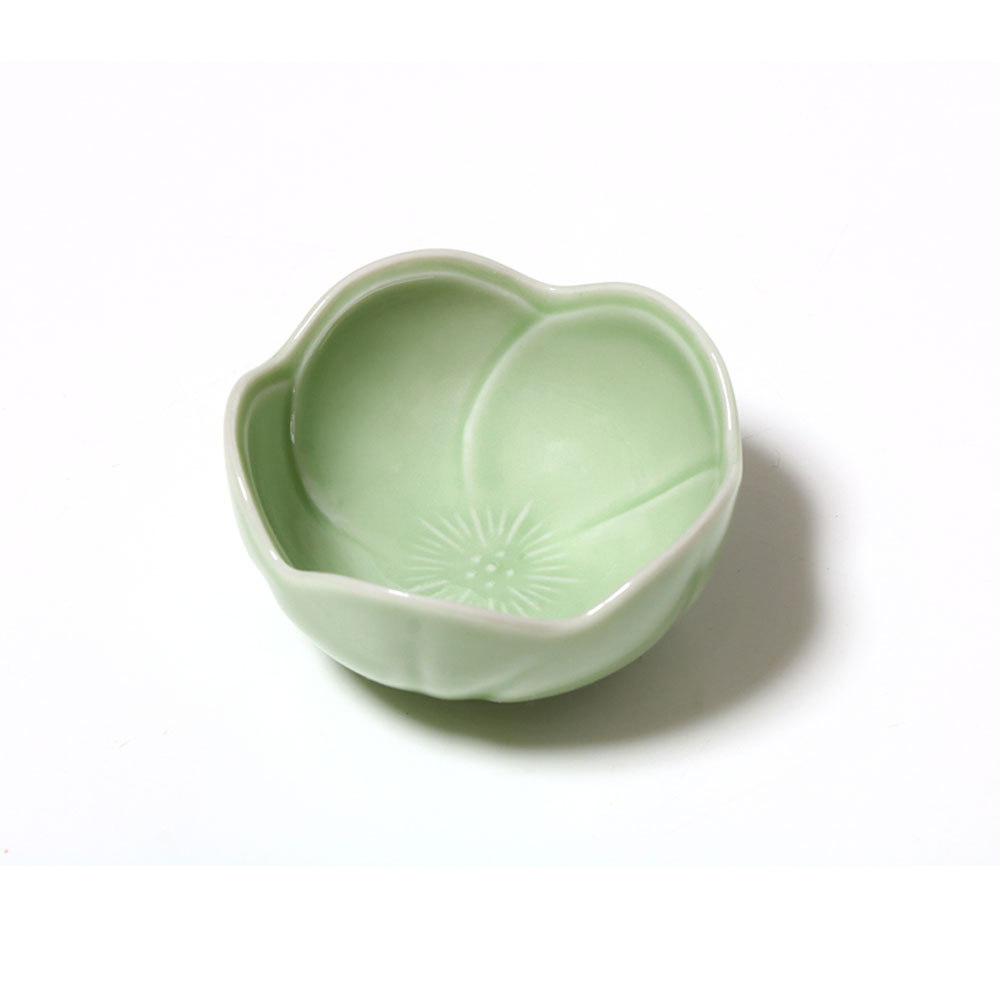 美濃焼 梅型 小付鉢 6.5cm 日本製 磁器 和鉢 小鉢 豆鉢 皿 小皿 豆皿