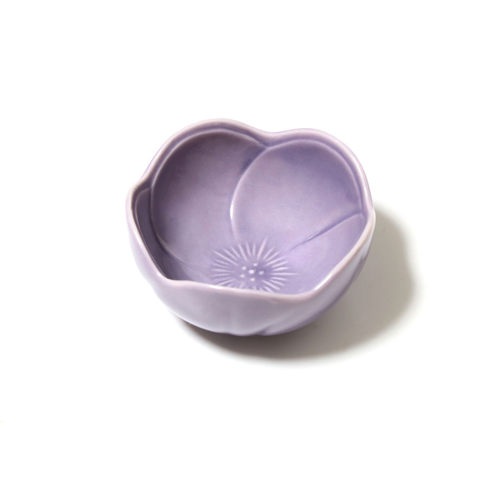 美濃焼 梅型 小付鉢 6.5cm 日本製 磁器 和鉢 小鉢 豆鉢 皿 小皿 豆皿