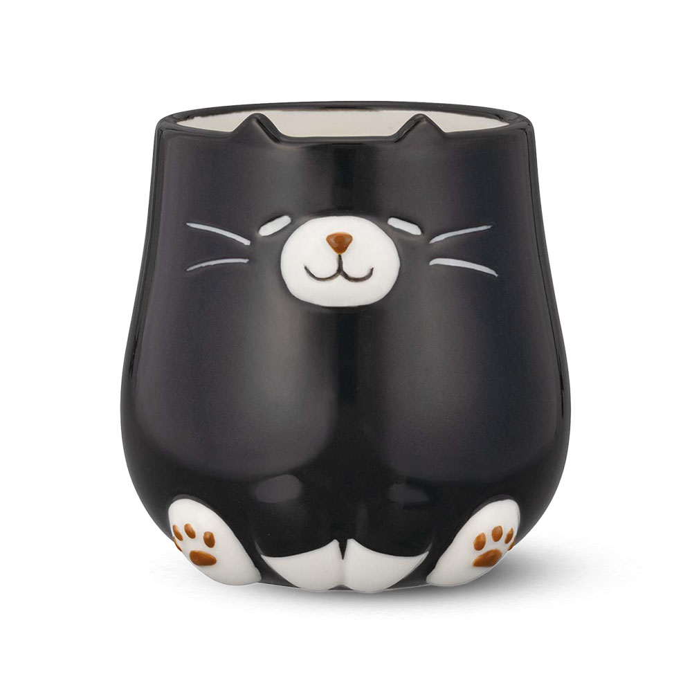 Nekochill おすわり ねこ マグ 300ml 陶器 マグカップ ティーカップ