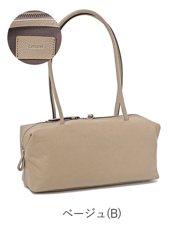 ラクーオ 本革 日本製 レザーミニボストン LAQUOH BOSTON BAG LEATHER