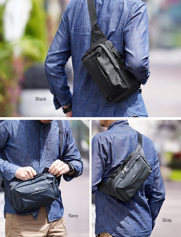 CIE LEAP スリングバッグ ボディバッグ メンズ シー リープ