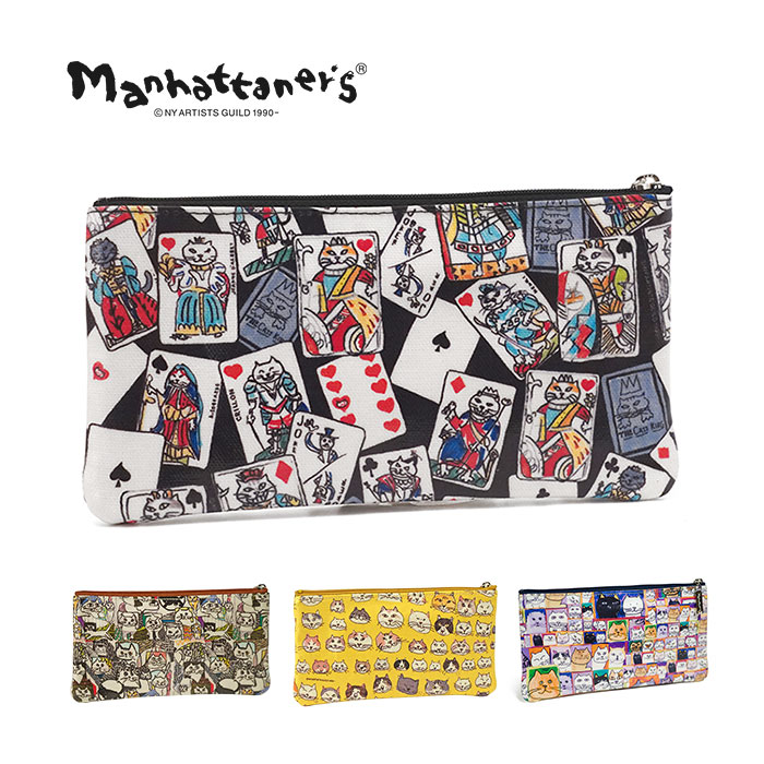 Manhattaner's 長財布　ポーチ　和Manhattaner's 楽天市場】マンハッタナーズ 長財布 レディース ラウンド
