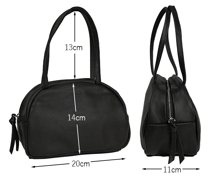 Folna フォルナ FOLNA RD ソフトレザー ボストンバッグ SS