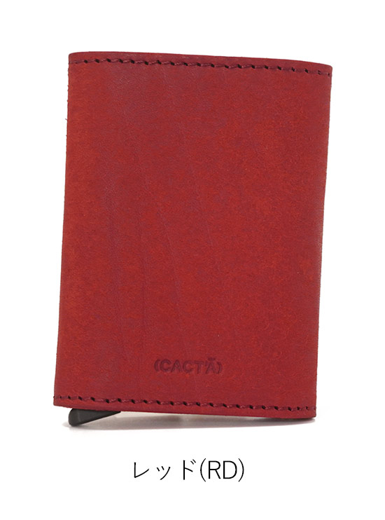 CACT'A（カクタ） スキミング防止 カードケース 財布 プエブロレザー