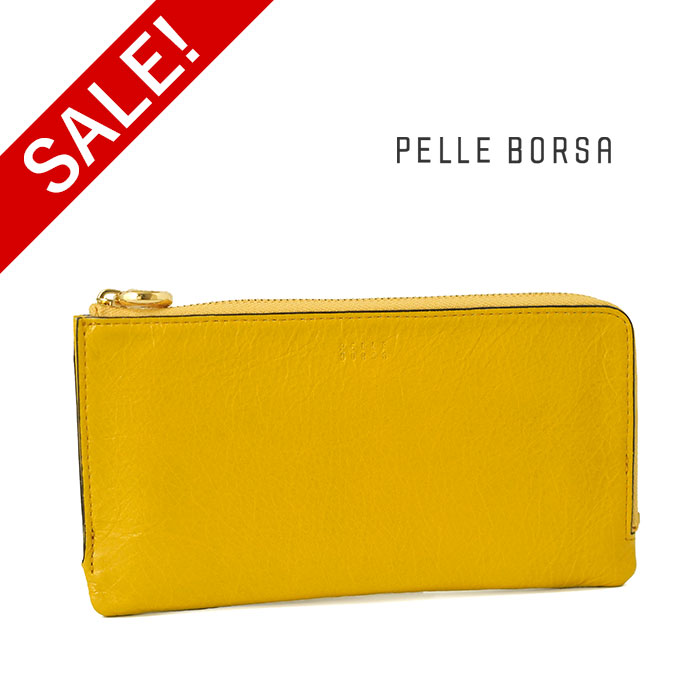 PELLE BORSA（ペレボルサ） 財布 L字ファスナー長財布 L字ファスナー