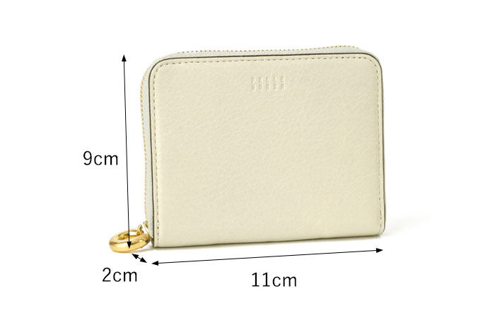 ペレボルサ　財布　二つ折り財布　ブラック PELLE BORSA ペレボルサ 財布 コンパクト財布 ミナト Minato 二