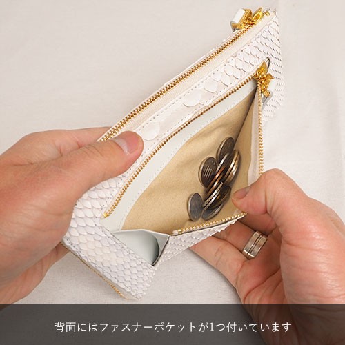 VIADOAN（ヴィアドアン） L字ファスナー 長財布 451 ブランパイソン