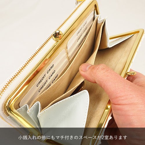 VIADOAN ヴィアドアン がま口 長財布 452 ブランパイソン ヘビ革