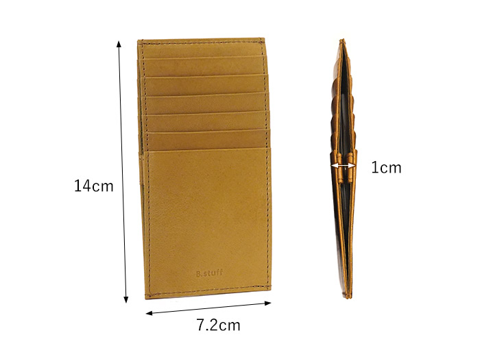 B.stuff  薄型ウオレット B.stuff 薄型財布 | Beecollection's STORE