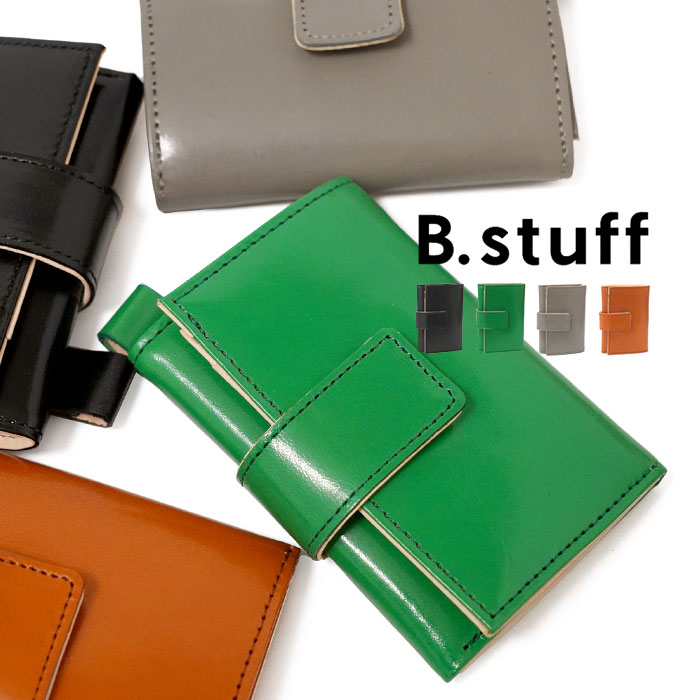 ビースタッフ 財布 三つ折り財布 レディース コンパクト B.stuff 4559R