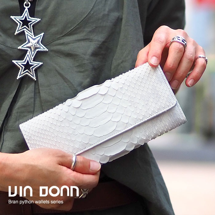 VIADOAN（ヴィアドアン） 2/1値上げ かぶせ 長財布 457 ブランパイソン