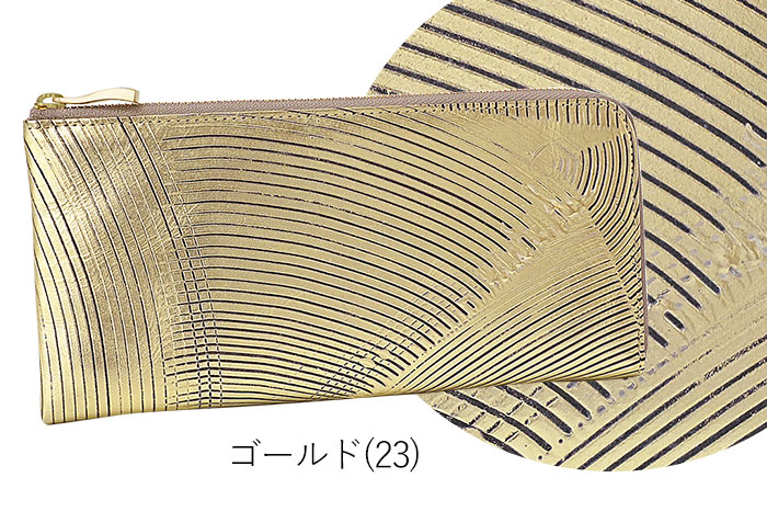 VIADOAN（ヴィアドアン） コレット 長財布 L字ファスナー レザー 日本