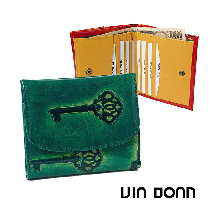 Retro（VIADOAN） ヴィアドアン 二つ折り財布 ミニ財布 VIA DOAN