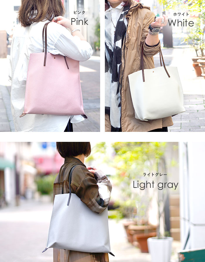 モンテローサ レザートートバッグ モンテローザ muku パピエ トートバッグ ムク L A4 本革 レディース