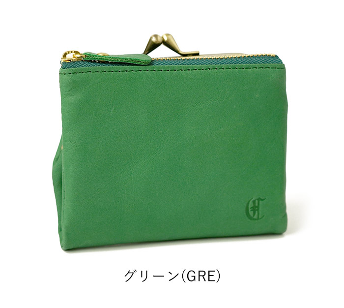 CLEDRAN（クレドラン） がま口折り財布 ドロップパースウォレット VIF 