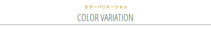 カラーバリエーション