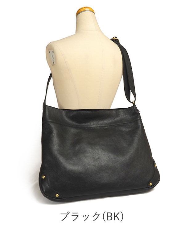 REGALO レガロ キップレザー 2way ショルダー バッグ L A4 本革