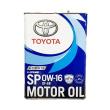 TOYOTA純正モーターオイル SP 0W-16 4L 08880-13105