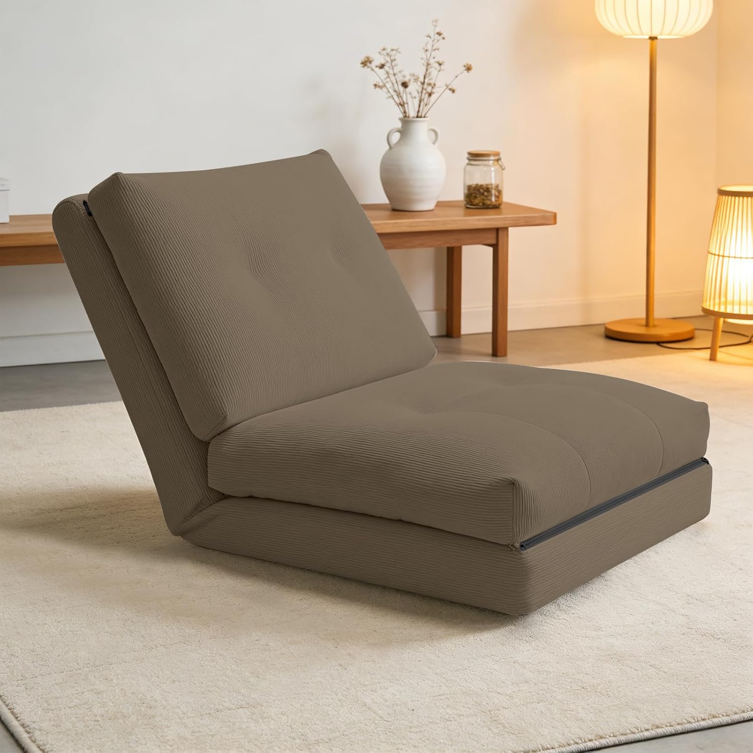 ソファベッド ローソファー 3WAY 幅60cm 1人掛け 折り畳み