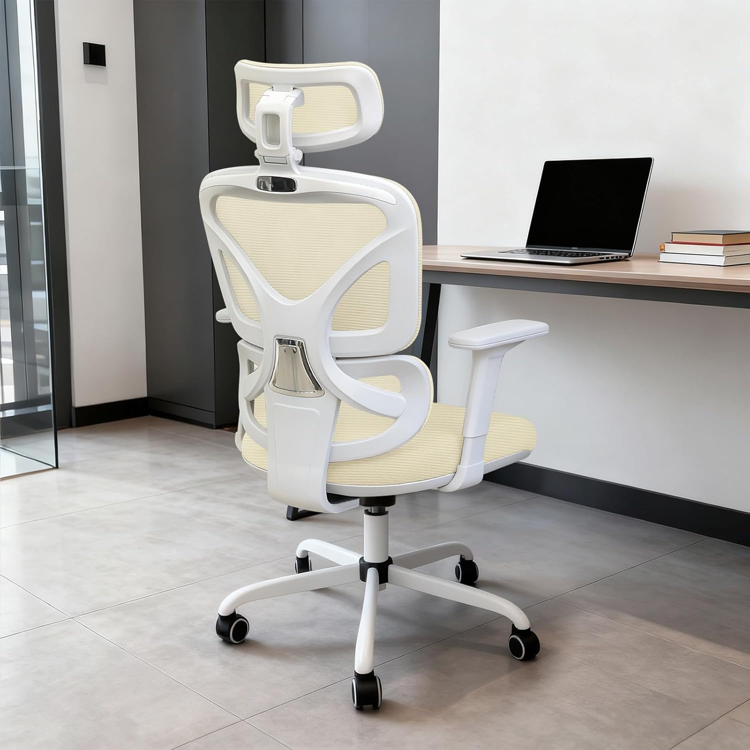 デスクチェア メッシュ 椅子 オフィスチェア 通気性 人間工学 腰