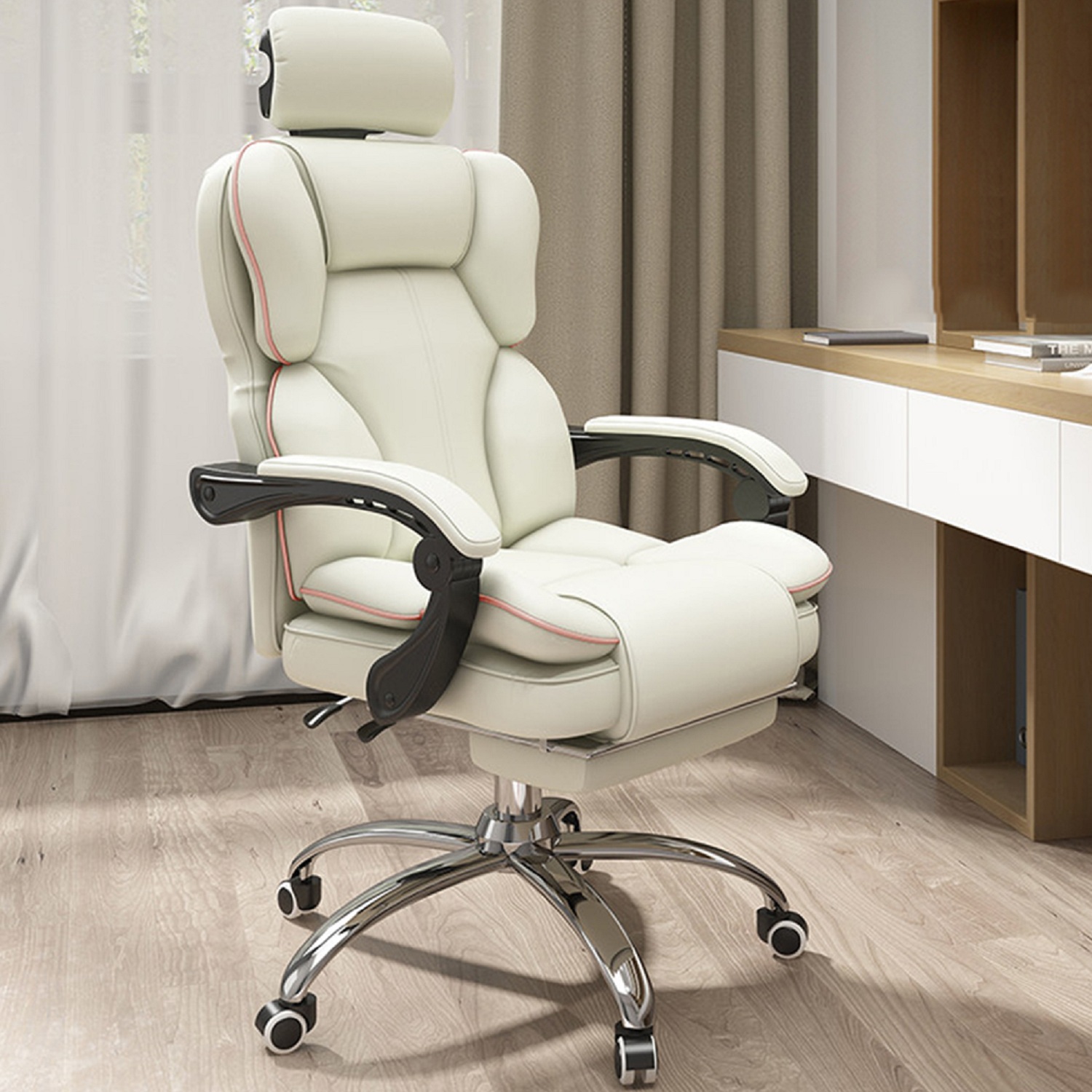 オフィスチェア 社長椅子 パソコンチェア リクライニング ゲーミング用