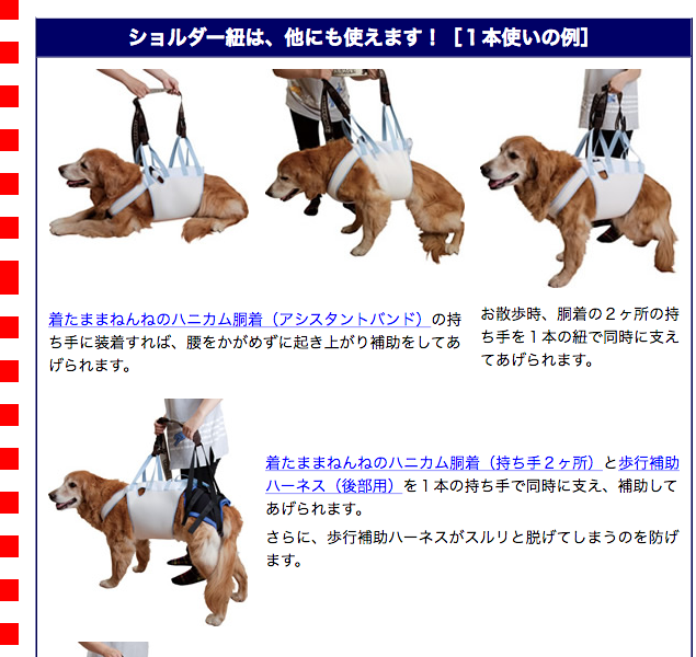 大型犬用介護用品）3WAY 抱っこハニカムマット（ショルダー付）（63177