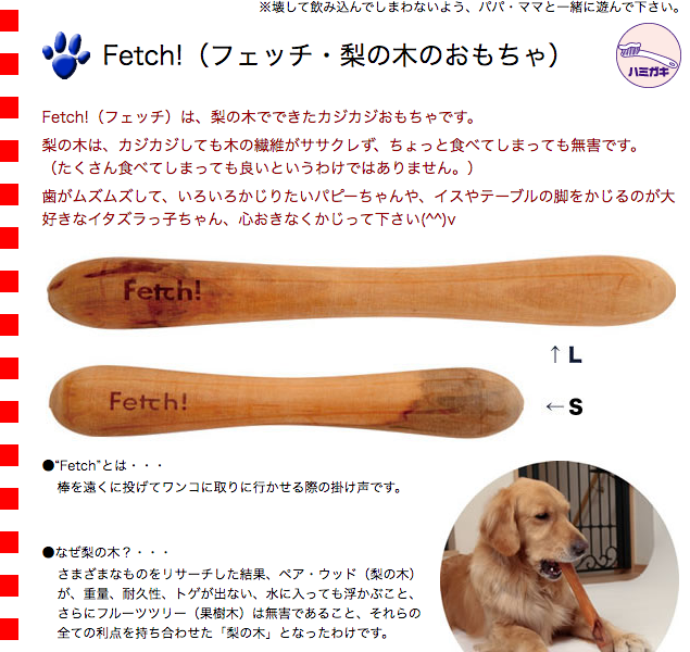 Fetch!（フェッチ）Lサイズ（62636）